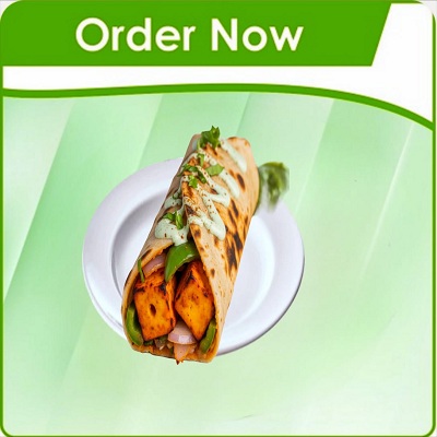 Paneer Tikka Kathi Roll