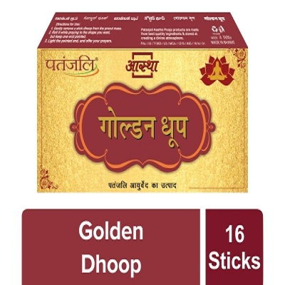 Patanjali aastha golden dhoop 16 n