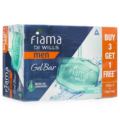 Fiama gel bar celebration  3 X 125G