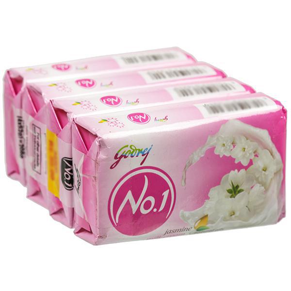 GODREJ NO.1 SOAP JASMINE 45G X 4 PC
