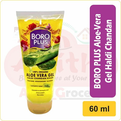 Boro plus aloevera gel haldi chandan 60 ml