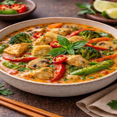 THAI CHICKEN RED CURRY