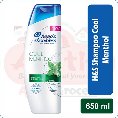 H&S Shampoo Cool Menthol 650M