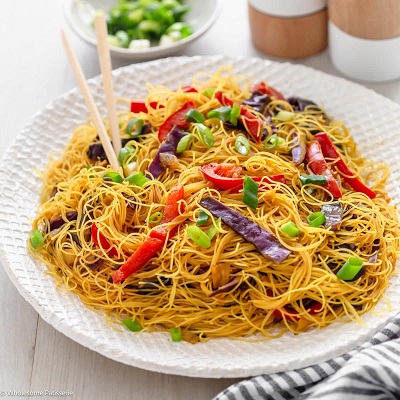 Singapuri Style Noodles Veg
