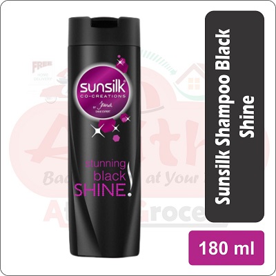 Sunsilk shampoo black shine 180ml