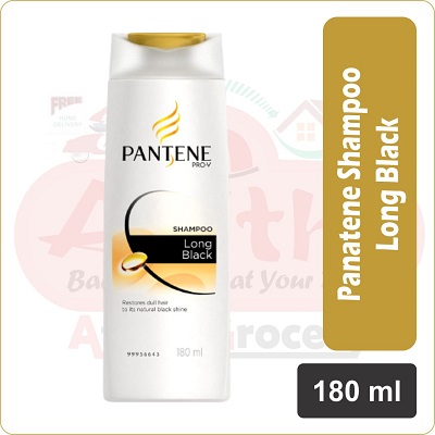 Pantene Shampoo Long Black 180ML