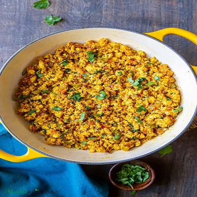 Paneer Bhurji (Dry)