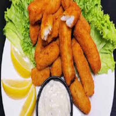 FISH FINGER WITH TAR. SAUCE (8 PCS)