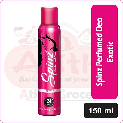 spinz perfumed deo  exotic 150 ml