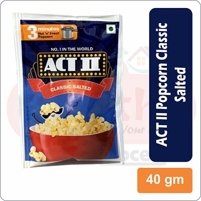 Act II popcorn classic salted40g