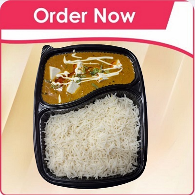Handi paneer +rice combo