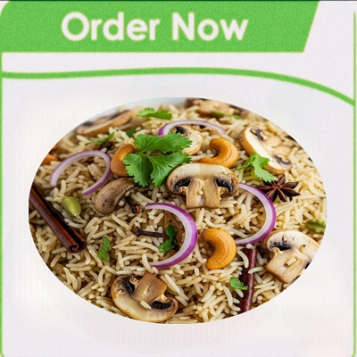 Mushroom Biryani