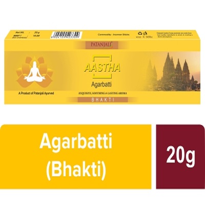 Patanjali aastha bhakti agarbatti 20gm