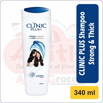 clinic plus shampoo strong & thick 340 ml
