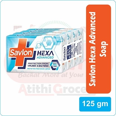 savlon hexa advance soap 5x125g