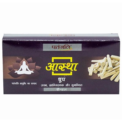Patanjali sandal dhoop 10 stiks