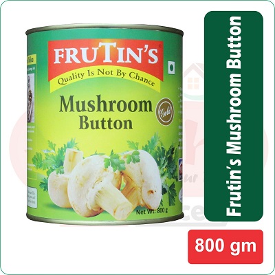 Frutin;s  button mushroom 800gm