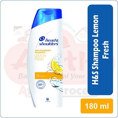 H&S Shampoo Lemon Fresh 180Ml