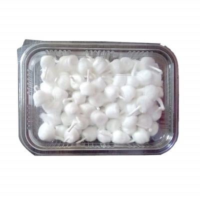 Patanjali rui batti plain (cotton wicks) 200p box 25g