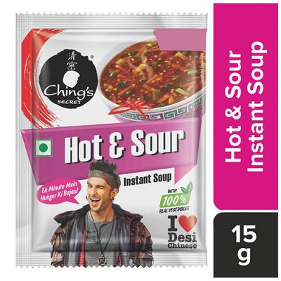 Chings instant hot  & sour soup 15 gm