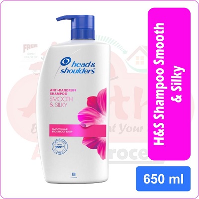 H&S Shampoo Smooth&Silky 650Ml