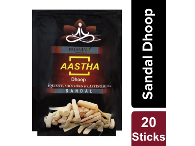 Patanjali sandal dhoop 20 stiks