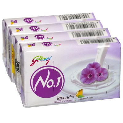 GODREJ NO.1 SOAP LAVENDER 4X63GM