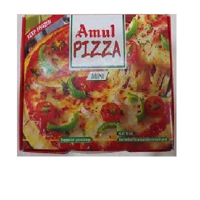Amul veg cheese pizza 400gm