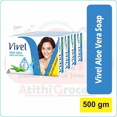 Vivel aloe vera soap 4 X 400g