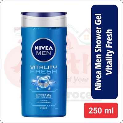 Nivea men shower gel vitality fresh 250 ml