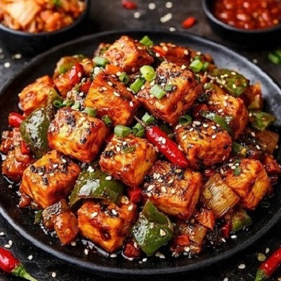 KOREAN PANEER CHILLY DRY