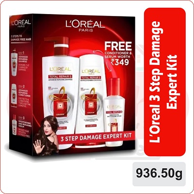 Loreal 3 step damage expert kit 936.50 g