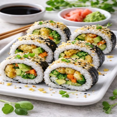SUSHI VEG TEMPURA ROLL