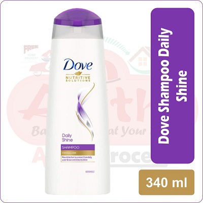 Dove shampoo daily shine 340ml