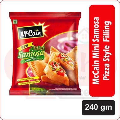 McCain mini samosa pizza filling 240gm