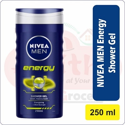 Nivea men shower gel energy 250 ml