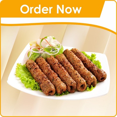 Mutton Seekh Kabab (8 Pcs.)