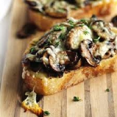 MUSHROOM CHEESE OPEN LOFE