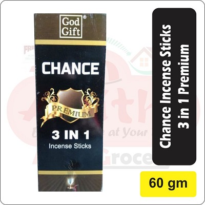 chance incense sticks 3 in 1   60 g