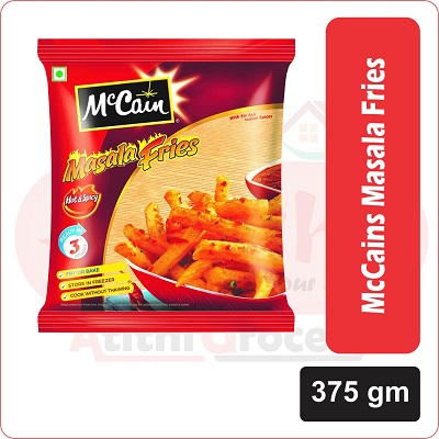 McCain masala fries 375gm