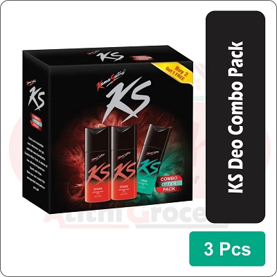 k s deo combo 3 pcs