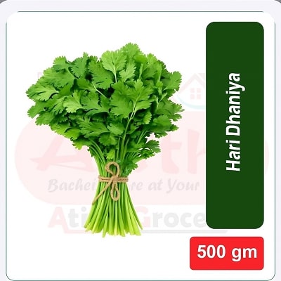 Hari dhaniya 500gm