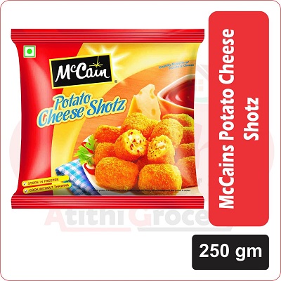 McCain potato cheese shotz 250gm