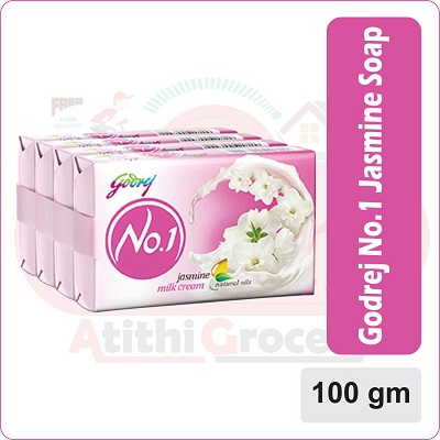Godrej No. Soap Jasmine 100G X 5PC