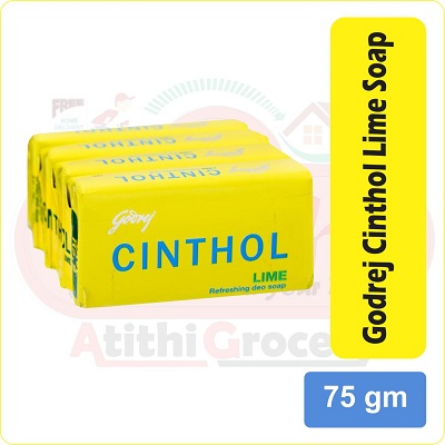 Godrej Cinthol Lime 3+1  75G (4PC)