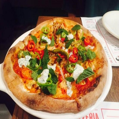 CHICKEN DIAVOLA PIZZA