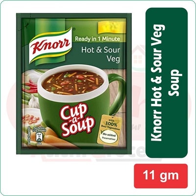 Knorr hot & sour veg soup 11G