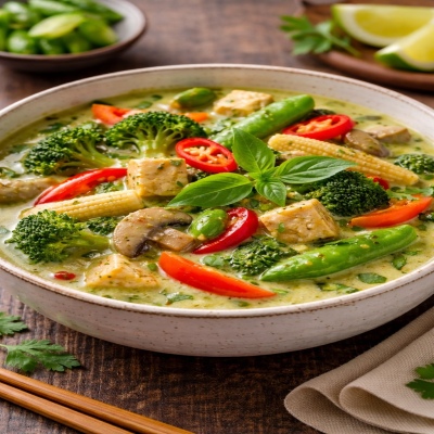 THAI GREEN CURRY (VEG)