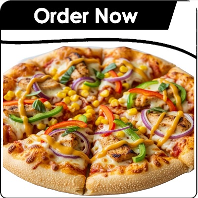 Chicken Golden Delight Pizza