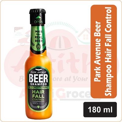 park avenue beer shampoo hair fall control 180 ml